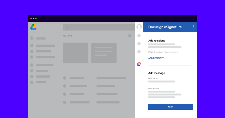 Google Workspace integration with Docusign eSignature